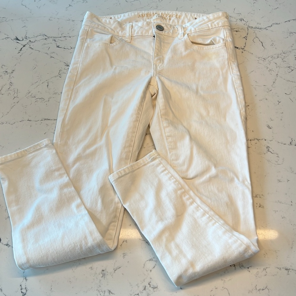 American eagle white jegging